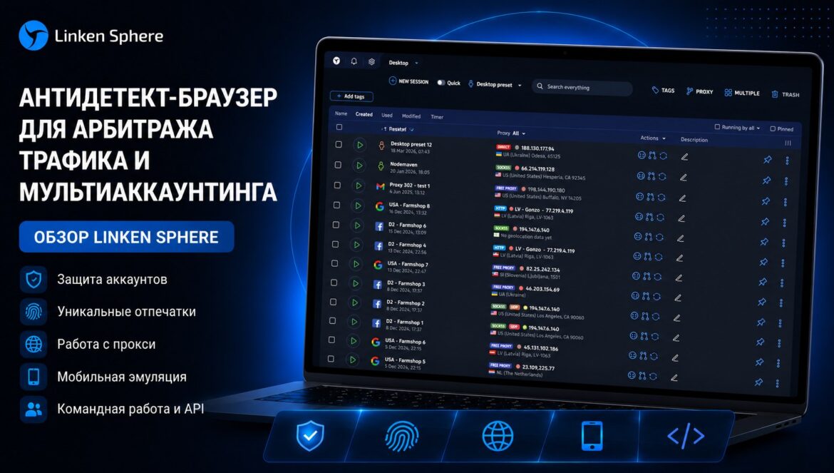 Linken Sphere anti-detect browser review