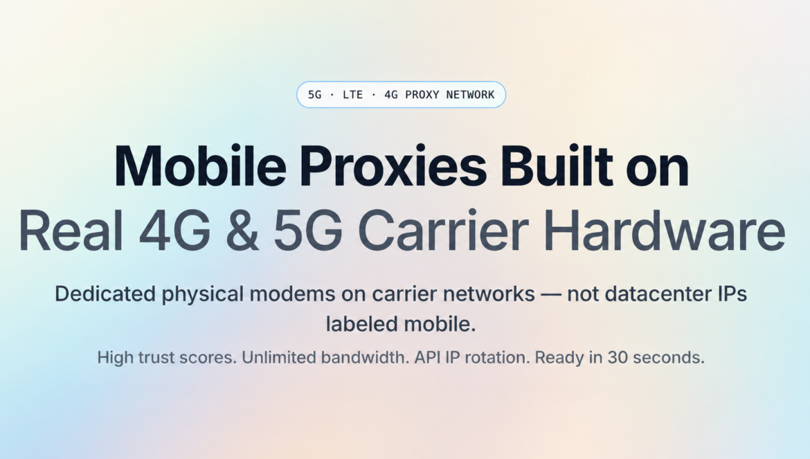 MobileProxies.org: mobile proxy service review